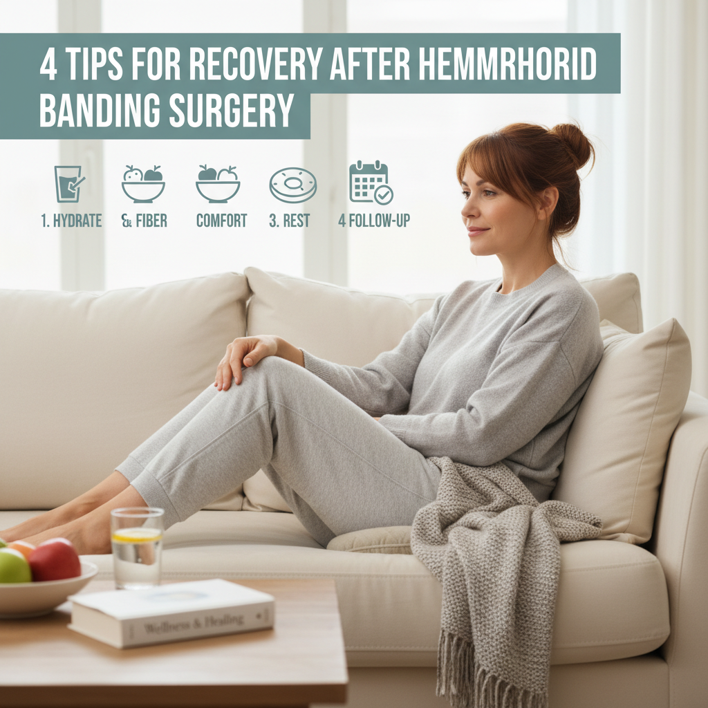 Recovery tips after Hemorrhoid banding surgery
